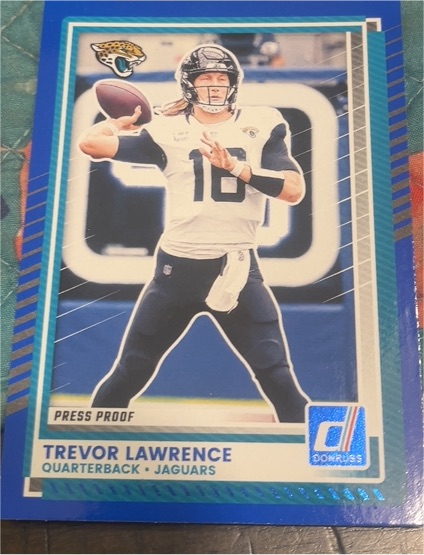 2025 Donruss #216 Trevor Lawrence — front