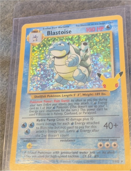 2021 Pokemon Celebrations Classic Collection #2 Blastoise — front