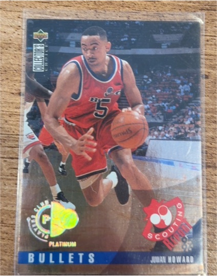 1995-96 Upper Deck Collector's Choice #349 Juwan Howard — front
