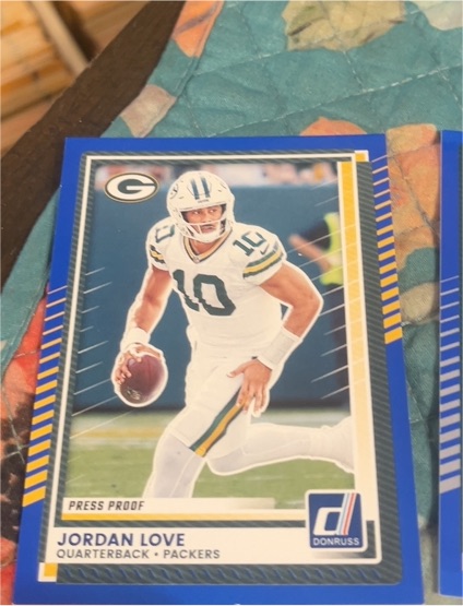 2025 Donruss #266 Jordan Love — front