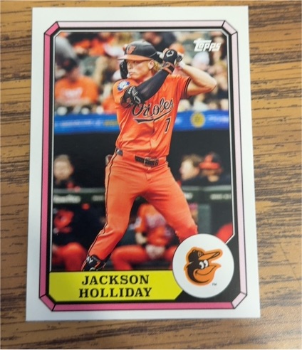 2025 Topps Archives #87BB-20 Jackson Holliday — front