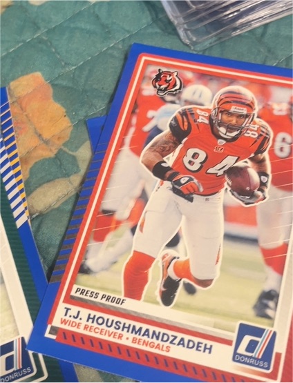 2025 Donruss #195 T.J. Houshmandzadeh — front