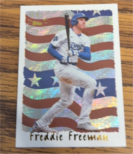 1995 Topps Cyber Stats Freddie Freeman — front