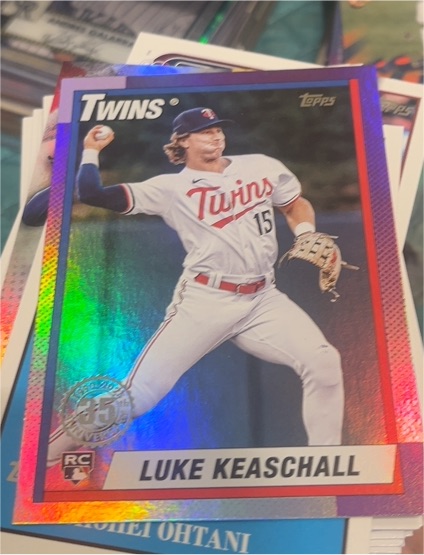 2025 Topps Update #U90-1 Luke Keaschall — front