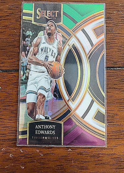2023-24 Panini Select Premier Level #164 Anthony Edwards — front