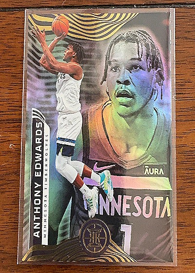 2021-22 Panini Illusions #27 Anthony Edwards — front