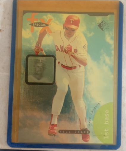 1997 SPx FX Special #1 Will Clark — front