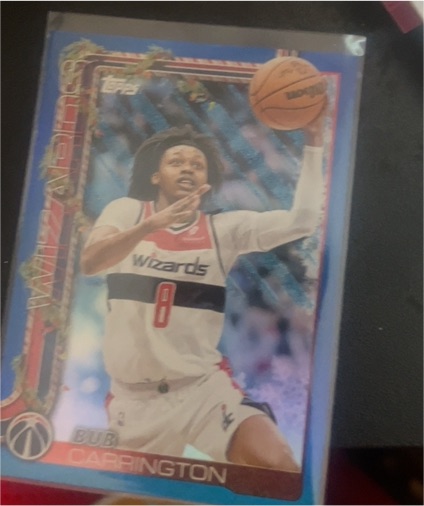 2025-26 Topps #97 Bub Carrington — front