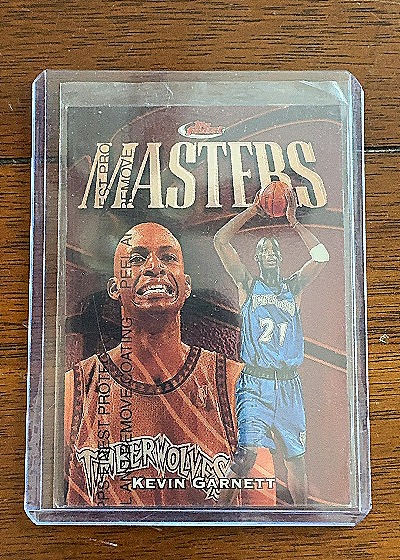 1997-98 Topps Finest Bronze Masters #246 Kevin Garnett — front