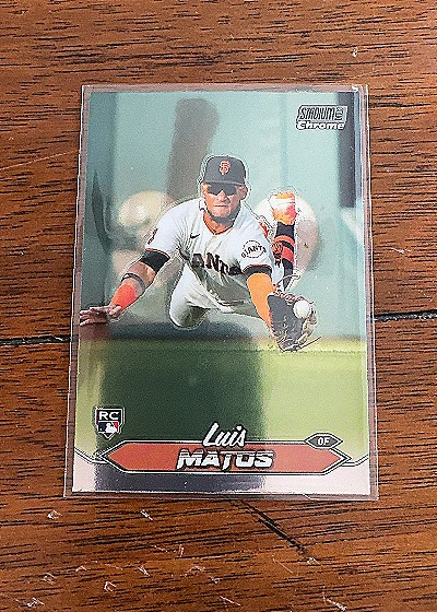 2024 Topps Stadium Club Chrome #209 Luis Matos — front