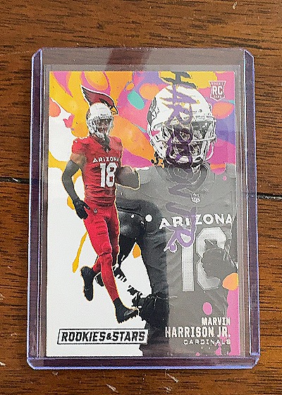 2024 Panini Rookies & Stars Rookie Exclusive #RE-MHJ Marvin Harrison Jr. — front