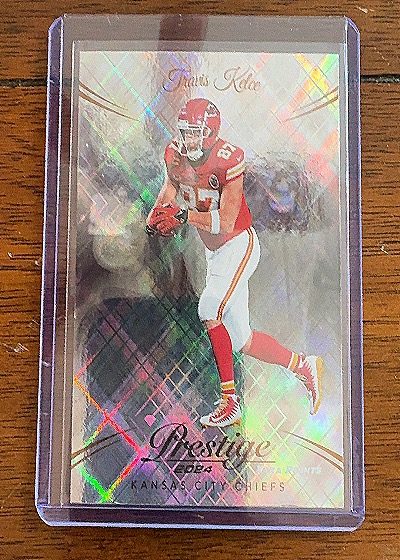 2024 Panini Prestige Xtra Points Diamond #145 Travis Kelce — front