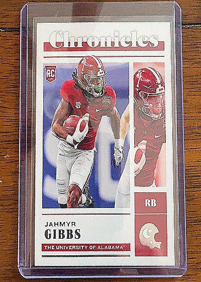 2023 Panini Chronicles Draft Picks #13 Jahmyr Gibbs — front
