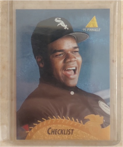 1995 Pinnacle #446 Frank Thomas — front