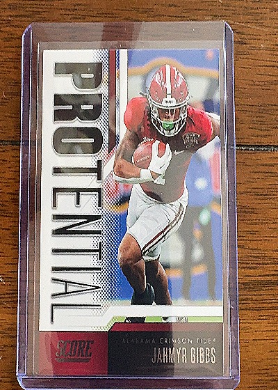 2023 Panini Score Protential #16 Jahmyr Gibbs — front