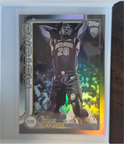 2025-26 Topps Blackout #238 Chaz Lanier — front