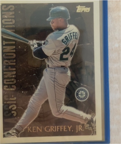 1996 Topps Classic Confrontations #CC1 Ken Griffey Jr. — front