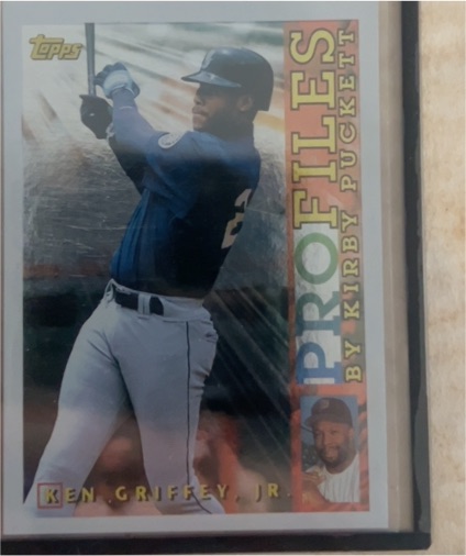 1996 Topps #AL-05 Ken Griffey, Jr. Profiles by Kirby Puckett AL — front