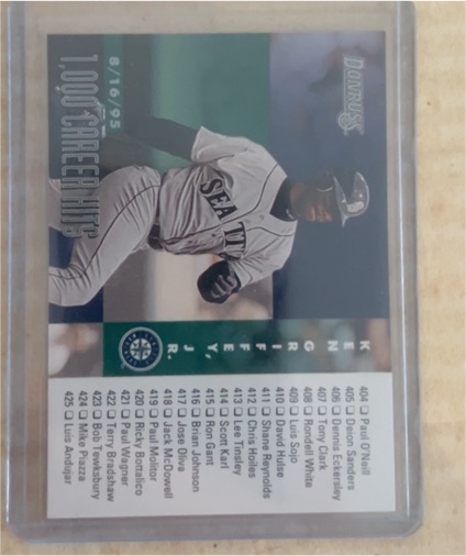 1996 Donruss #490 Ken Griffey Jr. — front