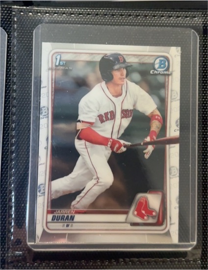 2020 Bowman Chrome #BCP-144 Jarren Duran — front