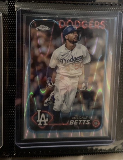2024 Topps Chrome #296 Mookie Betts — front