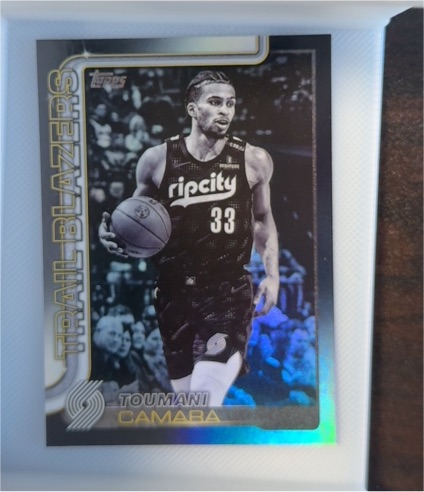 2025-26 Topps #128 Toumani Camara — front