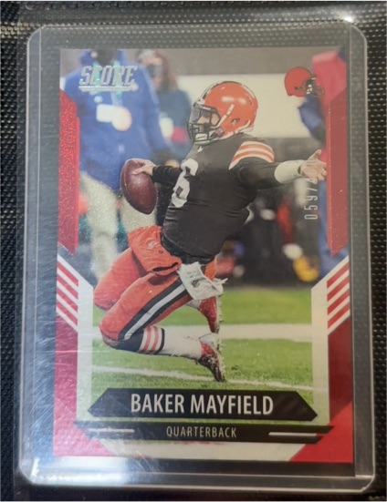 2021 Panini Score #104 Baker Mayfield — front