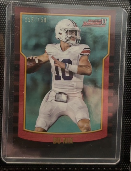 2022 Bowman U #2KB-7 Bo Nix — front