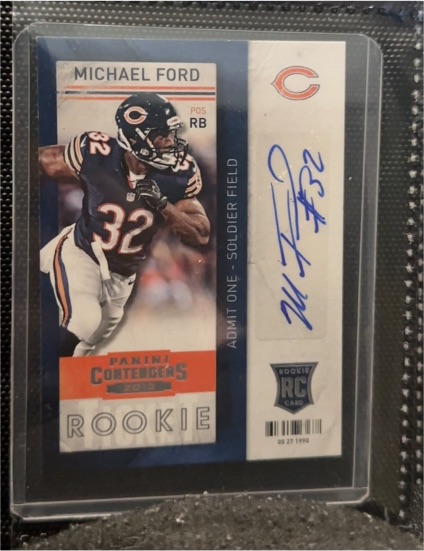 2013 Panini Contenders #198A Michael Ford — front