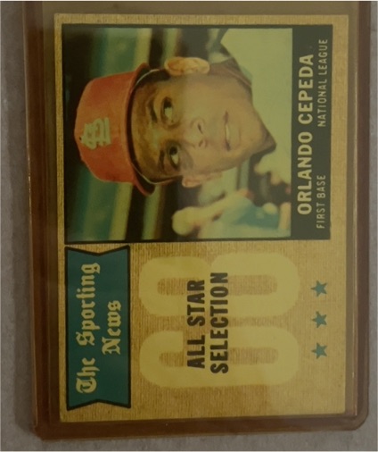 1968 Topps #362 Orlando Cepeda — front