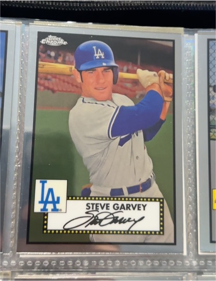 2021 Topps Chrome Platinum Anniversary #556 Steve Garvey — front