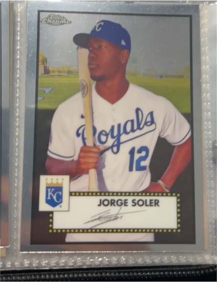 2021 Topps Chrome Platinum Anniversary #151 Jorge Soler — front