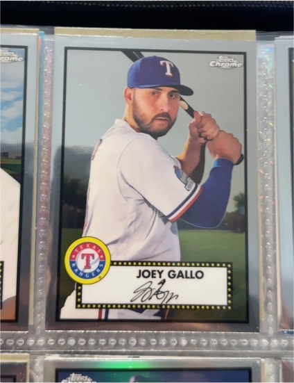 2021 Topps Chrome Platinum Anniversary #202 Joey Gallo — front