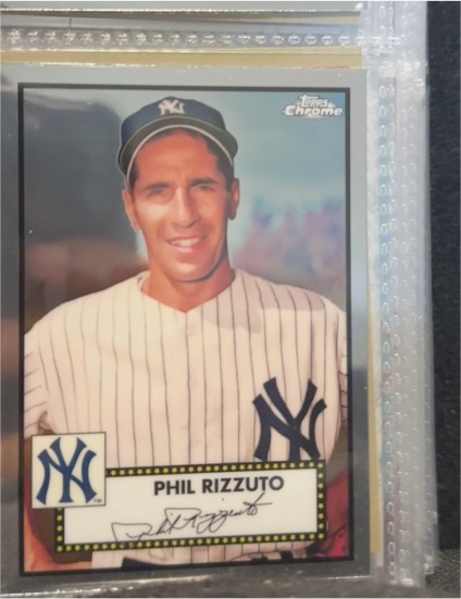 2021 Topps Chrome Platinum Anniversary #664 Phil Rizzuto — front