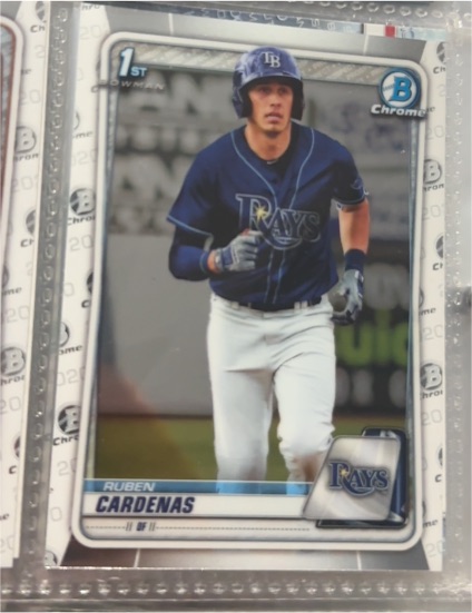 2020 Bowman Chrome Prospects #BCP-23 Ruben Cardenas — front