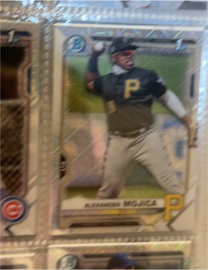 2023 Bowman Chrome #BCP-70 Alexis Moncada — front