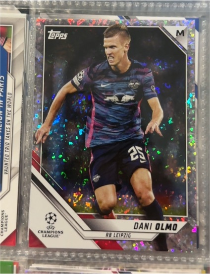 2021-22 Topps Chrome UEFA Champions League #141 Dani Olmo — front