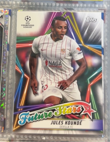 2021-22 Topps UEFA Champions League #FS-11 Jules Koundé Future Stars — front