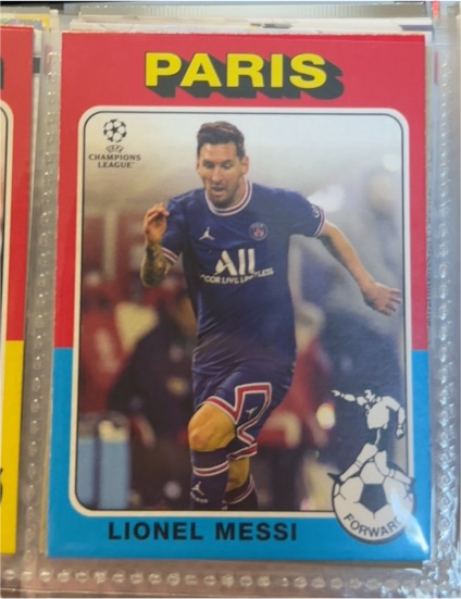 2021-22 Topps UEFA Champions League #75-14 Lionel Messi — front