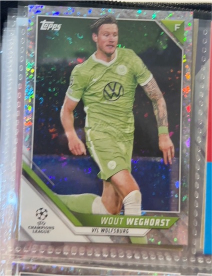2021-22 Topps UEFA Champions League #7 Wout Weghorst — front