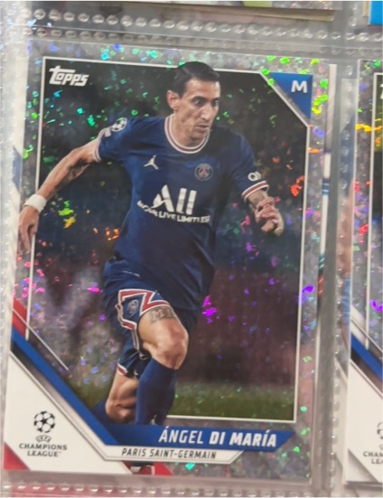 2021-22 Topps UEFA Champions League #175 Angel Di Maria — front