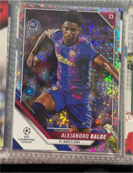 2021-22 Topps Chrome UEFA Champions League #38 Alejandro Balde — front