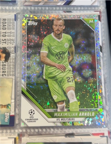 2021-22 Topps Chrome UEFA Champions League #151 Maximilian Arnold — front