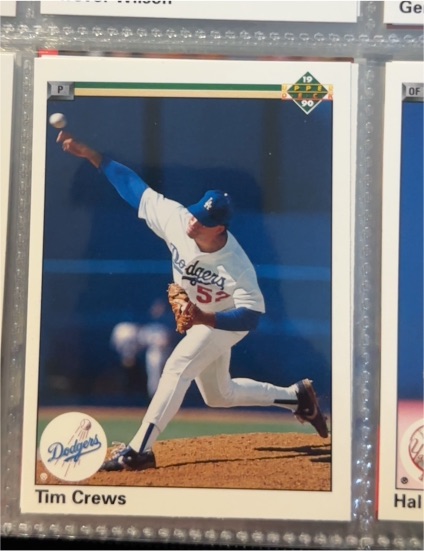 1990 Upper Deck #670 Tim Crews — front
