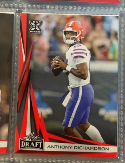 2023 Leaf Draft #B2-5 Anthony Richardson — front