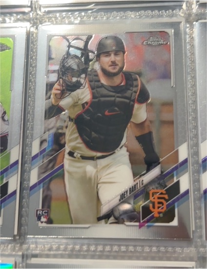 2021 Topps Chrome #109 Joey Bart — front