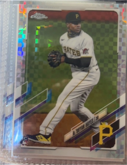 2021 Topps Chrome #191 Ke'Bryan Hayes — front