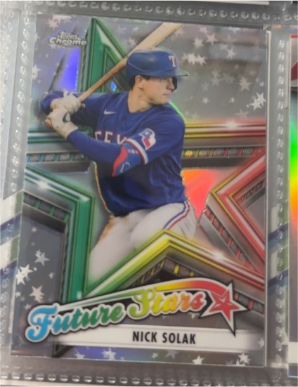 2021 Topps Chrome Future Stars #FS-15 Nick Solak — front