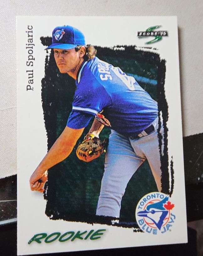 1995 Score #308 Paul Spoljaric — front
