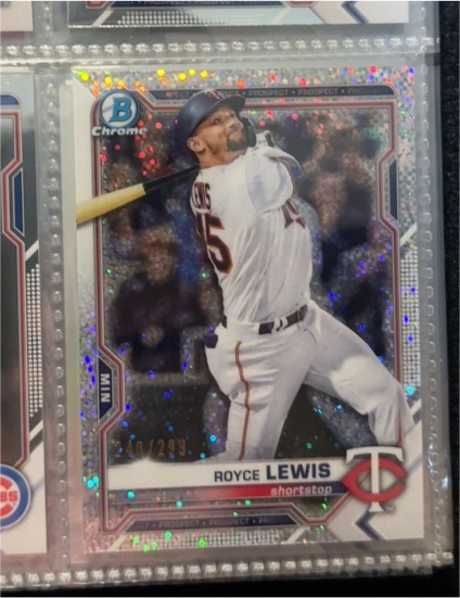 2021 Bowman Chrome Prospects #BCP-63 Royce Lewis — front